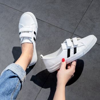 BANGの女性靴は韩国版で2020年夏の新型の薄い靴は浅い口で通します。白い靴の女性靴は白い靴です。