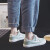 回力抹茶グリーンズ女子2020夏新型白靴学生百合韩版ulzzing女子靴抹茶みどり(女性用が大きい。男性用が正常)37