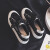 人本キャノンスウィーツ女性2020夏新型学生靴韩国版ヴィンテージ夏用白靴ユリファッションクラブツ02 098黒37