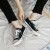 2020春新型クラシカルノス女子靴韓国版低帮白靴1970 s板靴学生フューチャー靴ins黒39