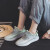 通気性の高いお父さんの靴女性2020夏の新型ココナッツ韩国版の流行に合わせて学生ネットのスポットライトの薄手の透けた靴の绿の女性38
