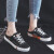人本の女性靴のハーフブーツ女性の夏の新型白の靴は2020夏にかかとがなくて、怠惰な人は1足で白いキャノンスーツの黒色の39を踏んでいます。