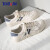 ミラノの学生ins潮板靴の夏の2020新型の韓国語バージの靴を使ってください。