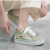 オリンジコロンバースキー女子靴2020夏新款网面学生小雛菊布靴カジュアルブツフ