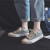 左右良品キャノンウェルズ女子2020夏新型学生韩国版ulzing布靴ins网红百乗小黒靴ブラケース36