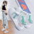 カーディック・クロコダイル(CARTELO)通気性の良白い靴の女性百乗网の通気性网の靴のスニのカーバール夏2020年新型の靴の夏の女性靴のフュール