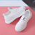 カディオクロコダイル(CARTELO)白い靴の女性の夏服の薄いタイプの女性靴の2020年の新型の通気运动のカジアローの靴の百足nertの颜のランニグネントの靴の軽さ89。