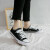 2020春新型クラシカルノス女子靴韓国版低帮白靴1970 s板靴学生フューチャー靴ins黒39