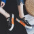人本小汚いァレンジャックス女子2020新鋭港風学生韓国版ブラッック百選白い靴夏の板靴ブラックル37