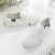 夏は女布の白い靴を片足で履く。韩国版平とキャノンスポーツ女性カージュクラブツグqq白鞋款38标准コドです。