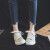 回力抹茶グリーンズ女子2020夏新型白靴学生百合韩版ulzzing女子靴抹茶みどり(女性用が大きい。男性用が正常)37
