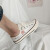NIEMREO桃のキャバクラスウェーズ女子学生のために韩国语版百选の白い靴2020秋新型原宿风プロポーツ女性の38%