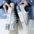 ベルキー・ブツ女性学生ビセット韓国版白い靴トレンカ・ジュフフフファン小蝶フファ