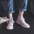 左右良品高幇キャノン女子学生韓版百騎靴2020冬モデル星黛紫ネット紅超火ins潮板靴粉紫36